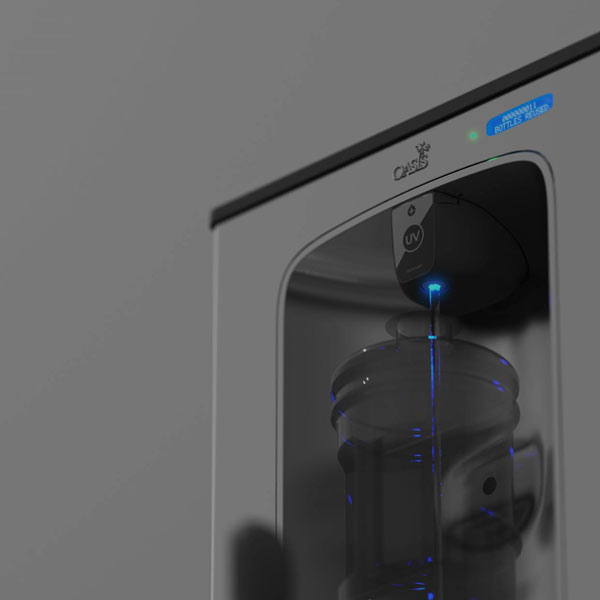 OASIS ūdens mašīna ar QUASAR funkciju